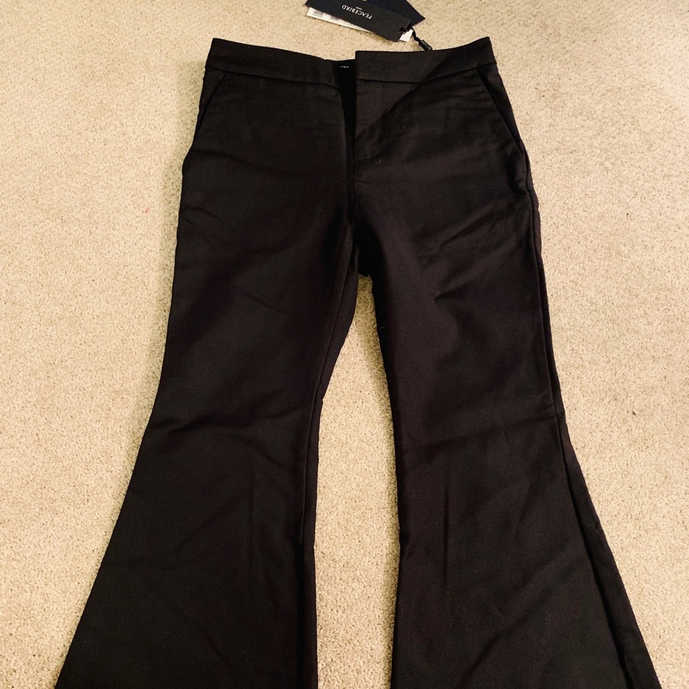 Bell bottoms pants Black flare